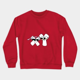 X & Y alphabet Lore Crewneck Sweatshirt